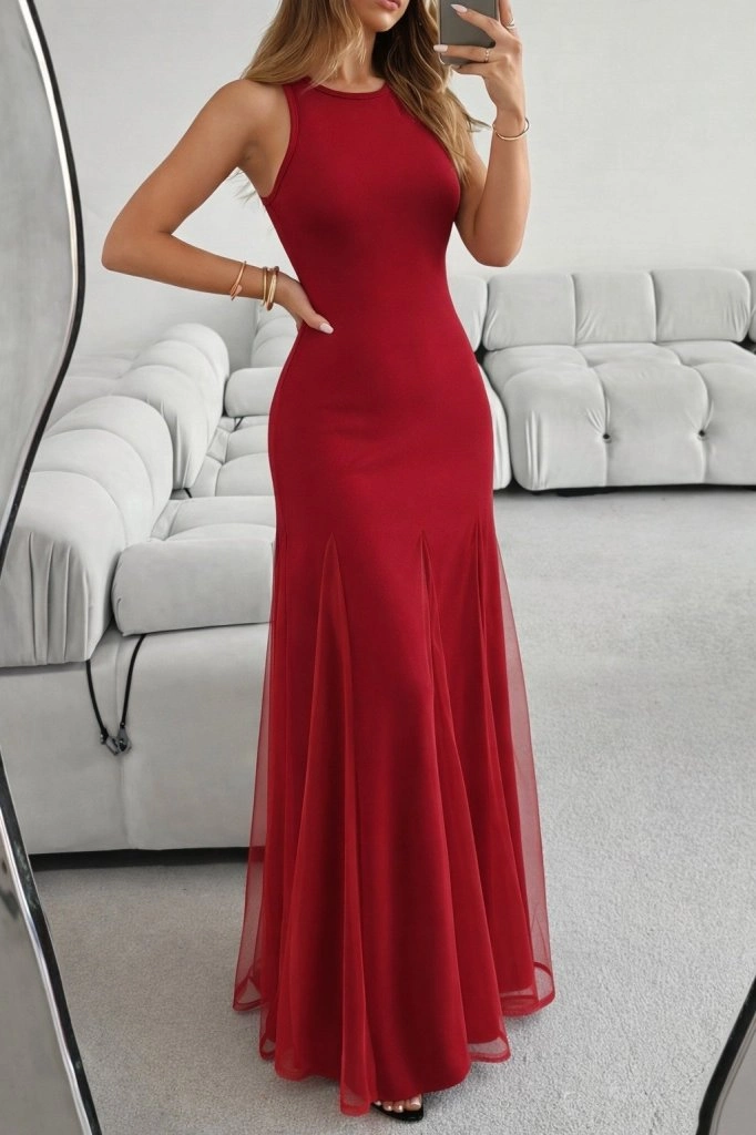 Krep Elbise